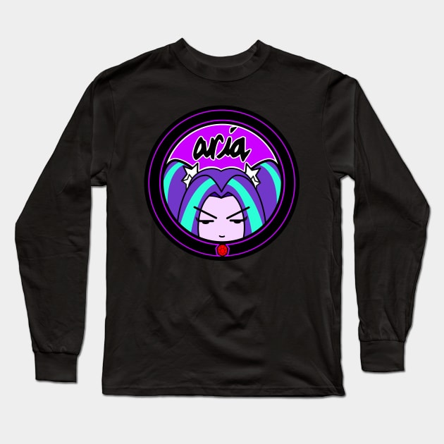 Aria Blaze Shirt [ Daria Parody ] Long Sleeve T-Shirt by The Last Jennicorn